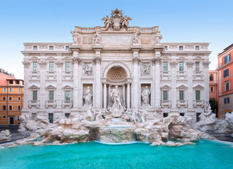 Trevi Fountain, the façade