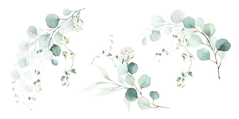 AKWARELOWY EUKALIPTUS