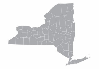 New York State map