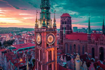 Gdańsk z lotu ptaka