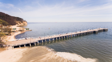 Molo w Gdyni Orłowie 