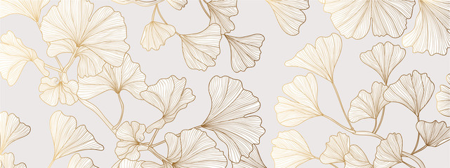 Luksusowy Złoty Kwiat.