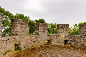 The fortress of Guaita on Mount Titano, the UNESCO World Heritage since 2008