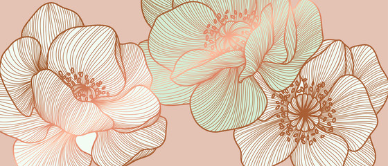 METALICZNE DUŻE KWIATY 