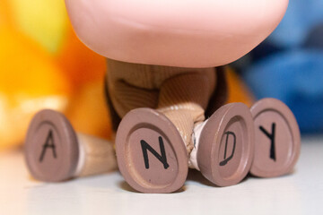 Toy Story Bullseye Andy Feet