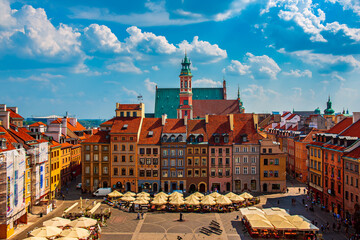Market square in Warsaw