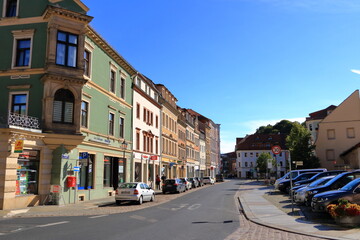July 26 2020 - Meissen/Germany: Beautiful streets of the old town