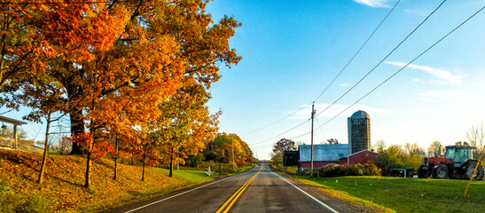 Country Road in Upstate New York