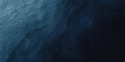 Streszczenie farby akwarelowe tło ciemny niebieski kolor grunge tekstury na tle, baner.