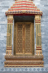 buddhist temple (Wat Ratchaphradit) in bangkok (thailand) 
