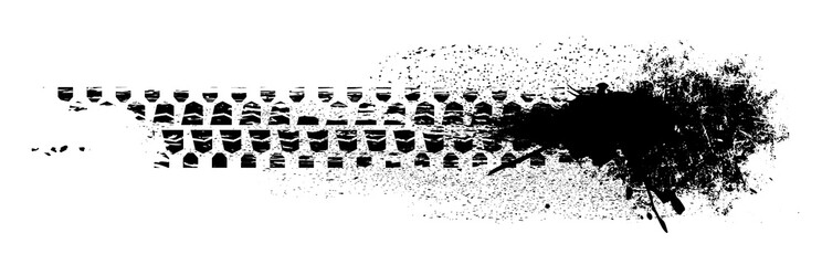 Grunge Skid Mark
