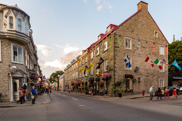 Old Quebec city In Canada