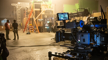 Digital Cinema Camera on Set
