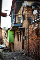 Narrow streets of Old Tbilisi