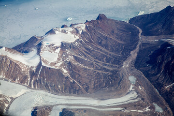 Grenlandia z lotu ptaka