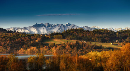 Panorama na Tatry