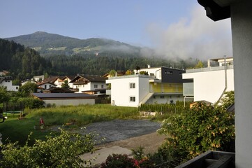 Górski pejzaż alpejski.