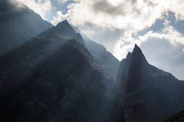 landscape with clouds