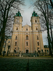Basilica of the Assumption of the Blessed Virgin Mary - a late-baroque church in Stara Wieś (Brzozów Commune, Subcarpathia, Poland) - Bazylika Wniebowzięcia Najświętszej Marii Panny 