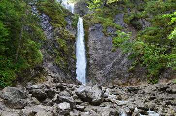 Tatry, wodospad Siklawica, Dolina Strążyska, Polska