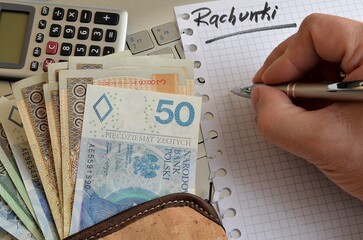 Banknoty polskie o różnej wartości