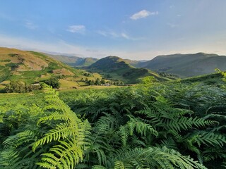 Howtown area on Ullswater Lake.