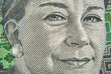 20 sol ,Peru ,banknot w przybliżeniu ,20 Peruvian Sol, Peru, approximate banknote