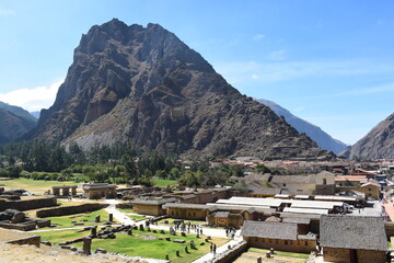 świeta dolina inków, ruiny Ollantaytambo, Peru, Inkowie, 