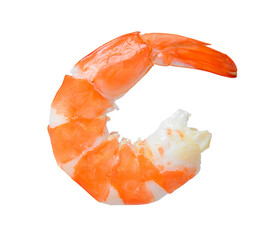 shrimps on transparent png
