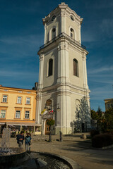 Przemysl, Poland - October 16, 2022: Museum of bells and pipes in Przemysl, Poland