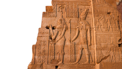 Ancient egyptian temple of Kom Ombo, Aswan, Egypt