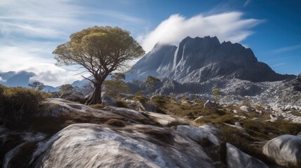 Malaysia Kinabalu National Park photorealistic