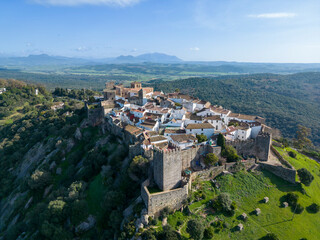 Castillo de Castellar de la Frontera en la provincia de Cádiz, España