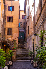 uliczki rzym watykan zabytki spacer bolonia włochy piza