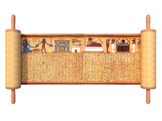ancient egypt papyrus scroll