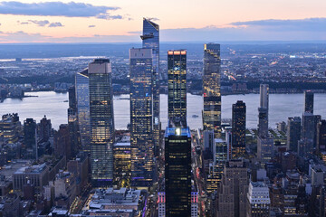 city at night new york