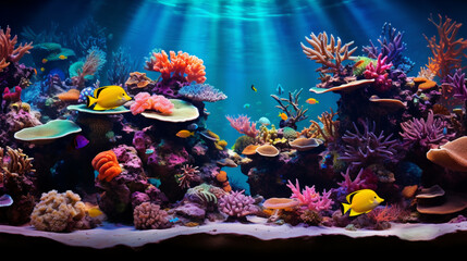 fish in aquarium