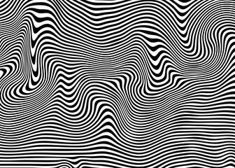 Indie Aesthetic Trippy Wave Pattern, Retro Psychedelic Background