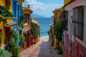 Villajoyosa Coastal Town, Costa Blanca