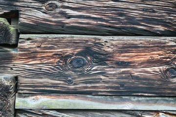 Faktura słoje starego drewna - stara deska. 