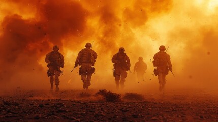 Specialist forces on wars in the desert, Thais, and soldiers in the Army