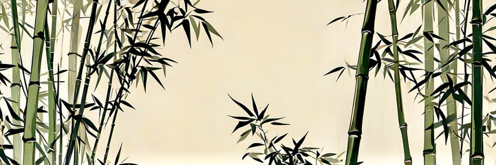 bamboo forest background