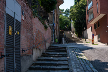 Uliczki w Budapeszcie