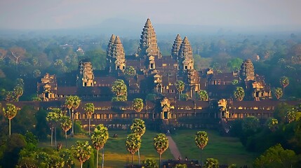 Angkor Wat Temple in the Golden Hour