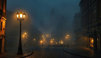 Fog in Cities Ethereal Architecture in the Mist 