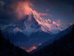 Przepiękne krajobrazy. Widoki z różnych części świata. Unikalna atmosfera i kolor. Znakomicie nadaje się na tło lib fototapetę.