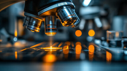 Nowoczesne laboratorium badawcze - mikroskop