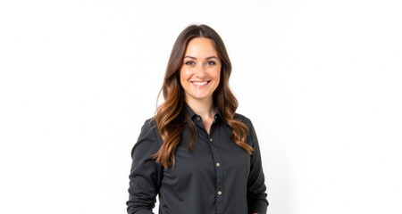 Ludzie na białym tle. Modele dla stron www. 