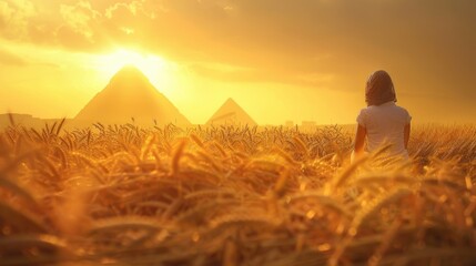 Egyptian seasonal festivity: spring renewal, sham ennessim holiday, harvest celebration, cultural heritage, historical roots, communal participation, festive customs, traditional observance unity.