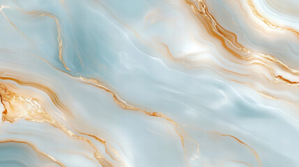 Abstrakcyjne marmurowe tekstury tła ze złotymi żyłkami, odcieniami niebieskiej bieli i beżu